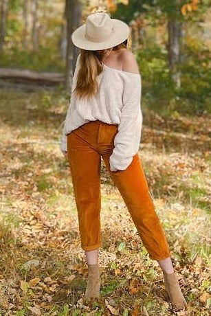 Beige V-Neck Soft Sweater - Image 9