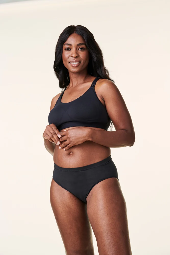 Black Bravado Designs Tranquil Maternity & Nursing Low Impact Sports Bra - Image 9