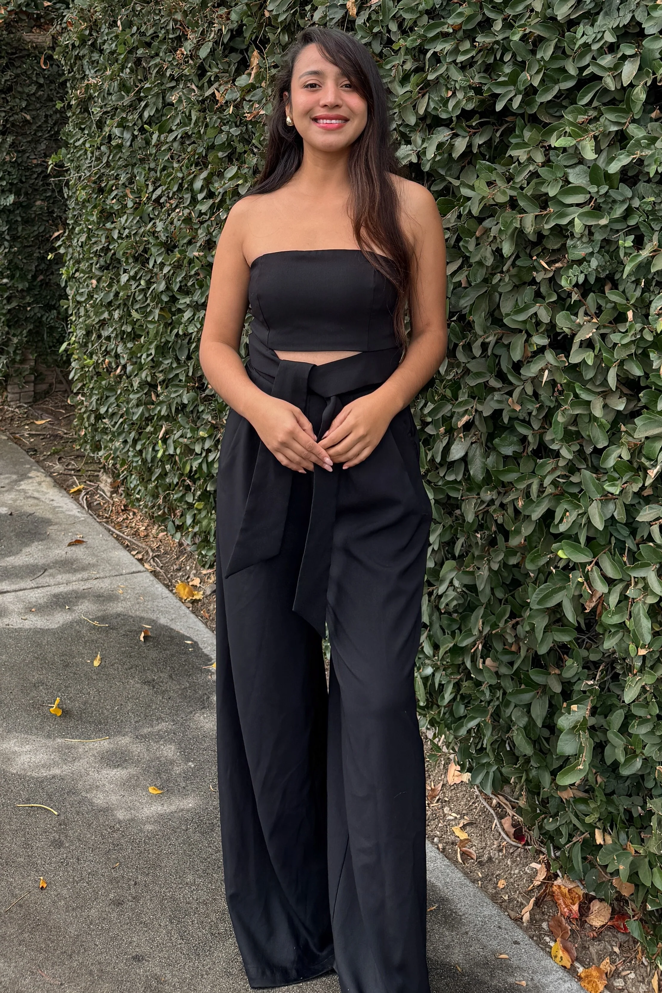 Black Cutout Jumpsuit - Image 4