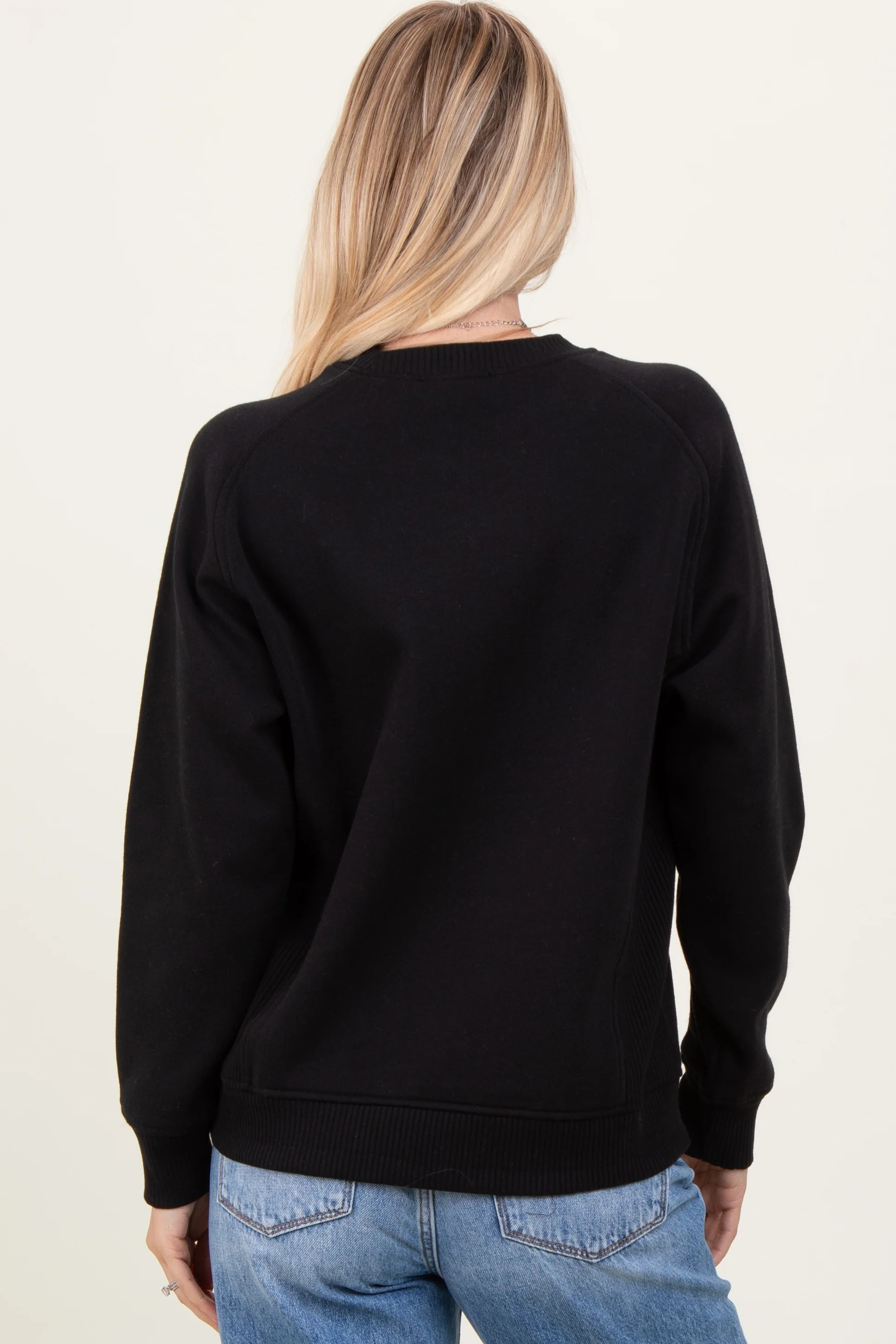 Black Fleece Sweatshirt - Image 4