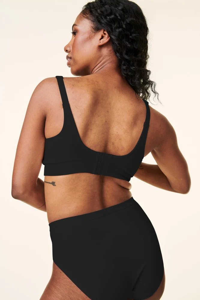 Bravado Black Intrigue Balconette Maternity & Nursing Bra - Image 3