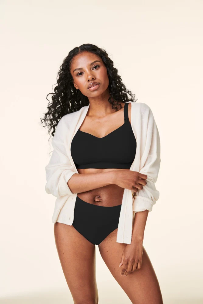 Bravado Black Intrigue Balconette Nursing Bra - Image 4