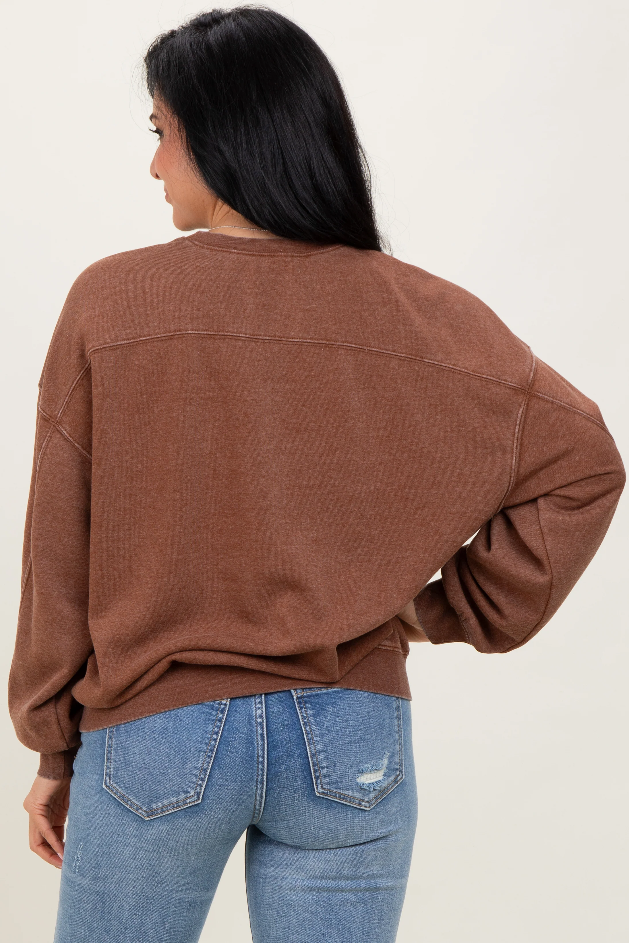 Camel Long Sleeve Sweatshirt - Image 4