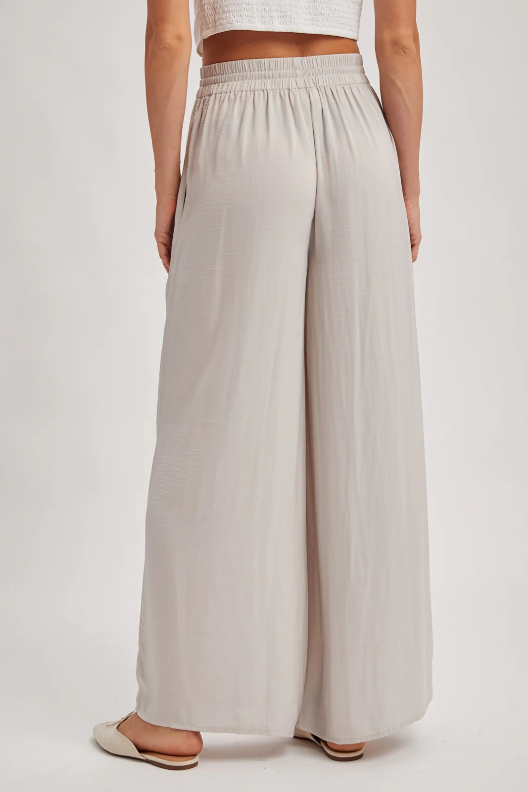 Dove Palazzo Wide Leg Pants - Image 4