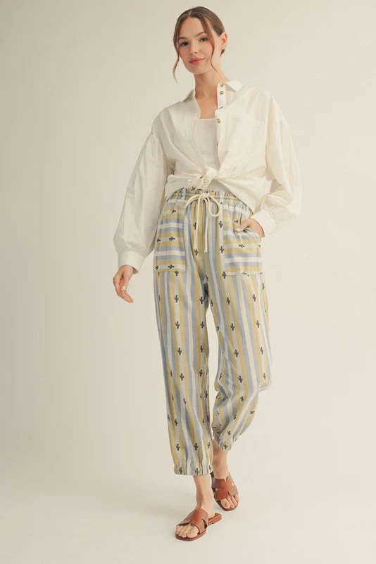 Ivory Button Down Lightweight Casual Shirt - Image 3